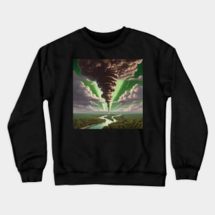 A Distant Galaxy Made Up Of Chocolate and Ice Cream Crewneck Sweatshirt